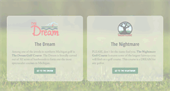 Desktop Screenshot of dreamnightmaregolf.com